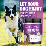 Glucosamine for Dogs 200pcs Joint Support Supplement Dog Hip and Joint Chondroitin Chews Treats with MSM Dog Joint Pain Relief Mobility Supplements Chicken Flavor Fit All Large Small Medium Breed