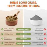 Natural Chicken Dewormer Chili Mix Powder (1 lb) | Herbal Poultry Wormer & Parasite Support for Laying Hens | Egg-Safe Chicken Dewormer for Backyard Flocks | 1 lb Bag
