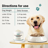 Quick Stop Bleeding for Dogs, Natural Yunnan Sanqi Powder for Hemangiosarcoma, Hemoabdomen, Pericardial Effusion, Cancer Bleeding, Severe Bruising, Ulcer-Related Bleeding, Bloody Stools - 60g
