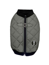K10 Quiltee Coat - Warm Dog Coat with Leash Attachment - Water Resistant Jacket with Leash Ring - Built in D Ring Harness - Fleece Lined Vest - Lighter Than a Sweater - Small Dogs (S, Olive Green)