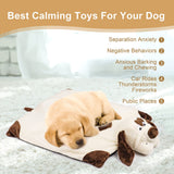 Moropaky Puppy Heartbeat Toy, Heartbeat Stuffed Animal for Puppy Anxiety Relief and Calming Aid, Dog Heartbeat Toy for Pet Comfort Sleep Aid Cuddle