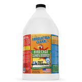 Absolutely Clean Amazing Bird Cage Cleaner and Deodorizer - Just Spray/Wipe - Safely & Easily Removes Bird Messes Quickly and Easily - Made in The US - Fragrance Free - 128oz Gallon