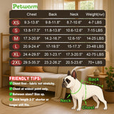 PetWarm Reversible Dog Winter Coat, Windproof Dog Puffer Vest, Soft Vest for Dogs with Hook-and-Loop Strap for Easy Dressing, Waterproof Coat for Dogs with Adjustable Fit, Green, 2XL