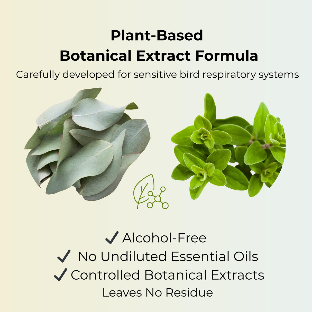 BioPetix Eucalyptus and Thyme Extract Bird Bath Spray I Special Herbal Formula for Vibrant and Healthy Feathers I Suitable for All Birds - 8 Fl Oz.