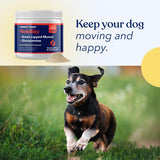 Honest Paws Glucosamine for Dogs – Joint & Mobility Supplement Powder with Green Lipped Mussel, Fish Oil & MSM – Supports Hip & Joint Health, Support Stiffness, Dog Supplies