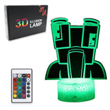 Wontocheer Night Lights, 3D Illusion 16 Colors Table Lamp with Touch & Remote Control, Birthday Decoration Christmas Gift