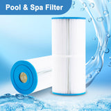 REEPLAR PWK35B Replaces Hot Springs Limelight Spa Filters, Compatible with Watkins 1642301-1, 78161, 78286, Filbur FC-3921, Hot Spring Limelight Series Filter Cartridge,35 sq.ft - 2 Pack