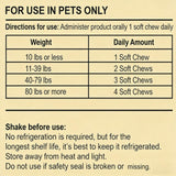 Chuffys Dreamy Pup Chews, Natural Calming Chews for Dogs, Sleep Guarantee，90 Tablets (1pcs)