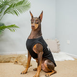 BINGPET Police Dog Shirts,Soft Cotton Puppy Tshirt,Breathable Lightweight Dog Costumes Tank Top Vest,Machine Washable Stretchy Clothes for Small Medium Large Dogs Boy Girl