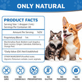 Kennel Cough Herbal Drops for Dogs & Cats,Dog Cough Treatment,Dog Cough Suppressant,Kennel Cough for Dogs,Coughing Treatment Liquid,Cough Treatment for Cats,Natural Cough Supplement for Cat