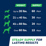 STRELLALAB Anal Gland Support Chews - Scoot Treatment - Digestive Enzymes, Prebiotics & Fiber Supplement for Dogs Digestion & Gut Health. Proprietary Blend of Beet, Psyllium, Dandelion & Pumpkin 120Ct