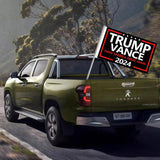 WENWELL Trump Vance 2024 Flag Double-Sided 3x5 Ft - Make America Great Again Trump Vance '24 Presidential Campaign Banners for car Boat Outdoor,Premium 3-Ply Durable Material,Black