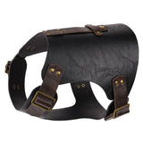 EpicCos Medieval Dog Costume, No-Leash Studded Decorative Faux Leather Vest Harness, 3-Size Pet Apparel for Cosplay (L)