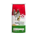 Purina | Flock Raiser Crumbles Poultry Feed | 50 Pound (50 LB) Bag