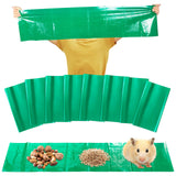 Qualirey Sticky 47 Inch Ultra Large Mouse Trap Mouse Glue Traps Sticky Rat Trap That Work for Trapping Rats Roaches Rodents Heavy Duty Pre Baited Mats Indoor Outdoor Catch Pest Trap (Green,8 Pcs)