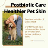 NUVON Pet Skin Soothing Spray, Postbiotics Restoration Spray for Dogs & Cats, Reduce Irritation, Rebuild Skin Barrier - 3.38 fl oz