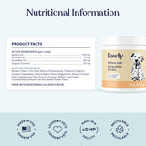 Pawfy Skin & Coat with Salmon Oil - Dog Allergy Relief Chews | Advanced Licking Paws Comfort | Dog Itching Skin Relief & Seasonal Allergies Support - Immune Support & Coat Defense | 30 Chews (Chicken)