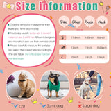 Frienda 6 Pieces Bowknot Princes Puppy Dog Dress Floral Vest Skirt Summer Pet Dress Dog Cute Rosette Sundress Apparel for Puppy Cat Pet(M)