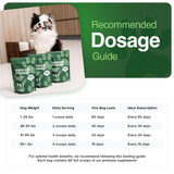 Iron Paws Human-Grade Superfood For Dogs, Premium Greens Powder Supplement For Dental Health, Longevity, Hip & Joint, Gut Health, Allergies, Immune Support, Skin & Coat - 3.5 oz Nutrient Dense Formula