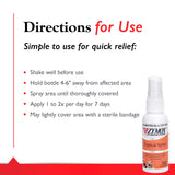 Zymox Topical Hot Spot Spray for Dogs and Cats Without Hydrocortisone, 2oz
