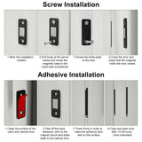 Cabinet Magnetic Catch 4 Pack Ultra Thin Cabinet Door Magnets Stick on Drawer Magnets Cabinet Latch Magnetic Closures for Cabinets Kitchen Closet Door Closing Magnetic Door Catch Closer