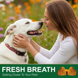 200 Chew No Poo Chews For Dogs-Coprophagia Stool Eating Deterrent-Stop Eating Poop For Canine- Dogs Poop Eat Deterrent Supplement With Probiotics&Digestive Enzymes Breath Aid Support-Chicken Flavor