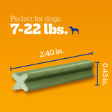Pedigree Dentastix Small and Toy Breed Dog Treats, Fresh Flavor, 1.54 lb. Bag (102 Treats)