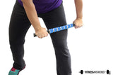 It Band Roller Muscle Roller Massage Stick for Legs Foam Roller for Shin Splints Muscle Roller Stick Massage Stick Shin Roller Stick Roller for Sore Muscles Calf Roller - Blue, Elite Rubber