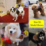 SEIS Pet Riding Costume Novelty Pet Supplies Cowboy Rider Horse Riding Designed Dog Apparel Party Dressing up Clothing Halloween (XXL)