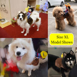 SEIS Pet Riding Costume Novelty Pet Supplies Cowboy Rider Horse Riding Designed Dog Apparel Party Dressing up Clothing Halloween (XXL)