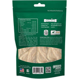 Bonies Natural Skin & Coat Formula Medium-Sized Single Bone - Promote Silky Coat & Healthy Skin, Healthy Teeth & Fresh Breath, Low Calories - Chicken Flavor, [Medium Dogs], 8 Bones
