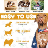 Allergy Relief Drops for Dogs,Allergy and Immune,Immune Support Supplement,Dog Supplement,Natural Pet Supplement for Dog Allergy Relief with Turmeric & Milk Thistle