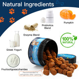 Probiotics for Dogs, Dog Probiotics for Yeast, Itchy Skin and Itchy Ears, Digestive Enzymes with Prebiotics for Digestive Health, Probiotic Chews for Dogs Support Immunity Health - (Chicken 60 Ct)