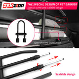 Zekzoop Pet Barrier Compatible with 2025 2026 Toyota 4Runner Behind 2nd Row Backseat Car Pet Barrier Divider Gate Trunk Cargo Area Heavy-Duty Carbon Steel Dog Barriers for 4 Runner Accessories