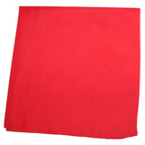 Balec Solid 100% Cotton Unisex Bandana - 12 Pack