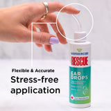 Wondercide Rescue - Ear Drops for Pets - Cleans and Removes Wax Build-Up and Irritants for Dogs and Cats - Relieves Itching and Redness with Pure Hypochlorous - 4 oz