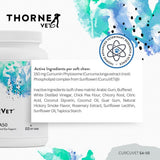 ThorneVet CurcuVET-SA50 – Joint, Muscle, Liver & GI Support for Small Dogs & Cats, 90 Soft Chews