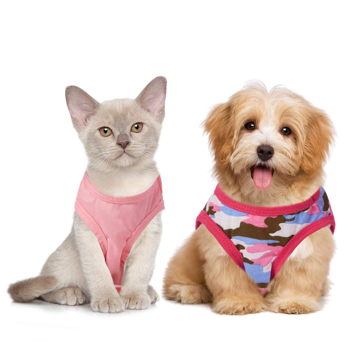 9 Pieces Printed Pet Shirts Cute Dog T Shirts Summer Puppy T Shirt Soft Breathable Pet Sweatshirt for Small Medium Dogs Puppy Cats(Watermelon Pattern,M)