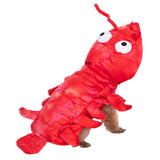 Mogoko Dog Cat Lobster Costume, Pet Halloween Cosplay Dress, Puppy Red Hoodie Warm Outfits Clothes(XL Size)
