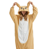 BETIFUHOM Golden Retriever Dog Onesie Pajamas Halloween Costume Unisex Cartoon Dog Animal Christmas Cosplay