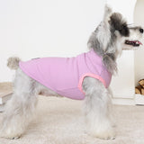 XPUDAC 4 Pack Dog Sweaters Turtleneck Dog Clothes for Small Medium Large Dogs Boy Girl Warm Puppy Vest Shirt Winter Pullover Pet Sweatshirt Outfits, Pink, L