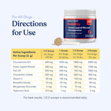 Honest Paws Glucosamine for Dogs – Joint & Mobility Supplement Powder with Green Lipped Mussel, Fish Oil & MSM – Supports Hip & Joint Health, Support Stiffness, Dog Supplies