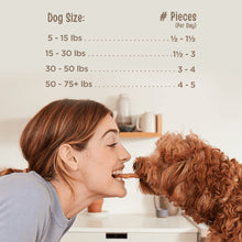 Load image into Gallery viewer, Full Moon Chicken Jerky Healthy All Natural Dog Treats Human Grade Made in USA Grain Free, 1.5 Pound (Pack of 1)
