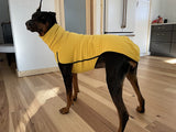 Esobo Fleece Dog Apparel Winter Warm Dog Coat Doggie Turtleneck Cozy Jacket Soft Shirt Vest Stylish Pet Outfits for Small Medium Large Dogs