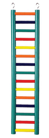 Prevue Pet Products BPV01139 Carpenter Creations Hardwood Bird Ladder with 15 Rungs, 24-Inch, Colors Vary