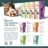 Sunmed Movin' Easy Hemp Pet Chews for Joint Health & Mobility – Omega-3, Green Lipped Mussels, 5mg Hemp Extract – Supports Flexibility & Comfort | Beef Liver & Sweet Potato, 40 Count