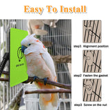 Kokopro Bird Heater for Cage - Snuggle Up Bird Warmer for Exotic Pet Birds, 10W African Grey, Parakeets, Parrots, (3.7"x5.7")