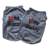 Vedem Pet T-Shirt Clothes Small Dog Cat Vest Tee Shirt Costumes Pack of 2 (L, Pack of 2-Grey)
