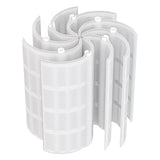 Cryspool® 1004 DE Filter Compatible with FNS Plus 48, DEL/DEV 48, DE4820, 59002300, FS-2004, PFS2448, FC-9540, PG-1904, 7 Full + 1 Partial, 48 Sq.Ft DE Grid Swimming Pool Filter Cartridge, 1 Set