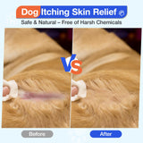 Dog Allergy Chews - Itching Skin Relief - 180 Chews Natural Dog Allergy Relief Treatment for Paw Licking, Anti-Itch, Dry Skin, Hot Spots, Allergies & Immune Support Supplement
